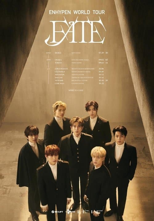 ENHYPEN WORLD TOUR 'FATE' IN SEOUL poster