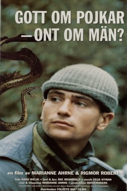 Gott om pojkar - ont om män? poster