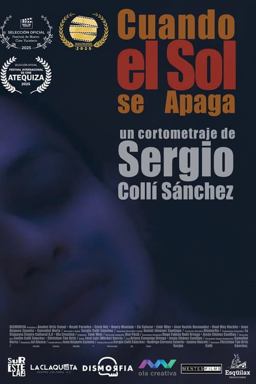 Cuando el sol se apaga poster