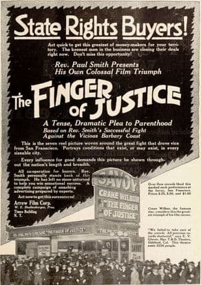 The Finger of Justice poster