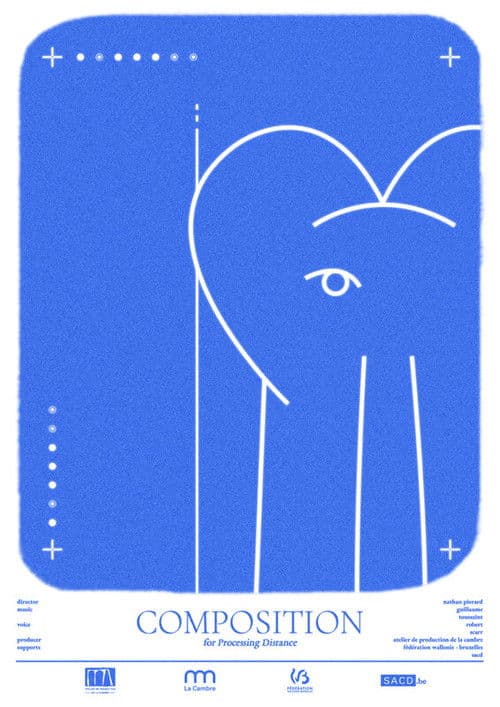 Composition for Processing Distance poster