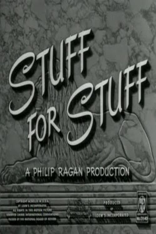 Stuff for Stuff poster