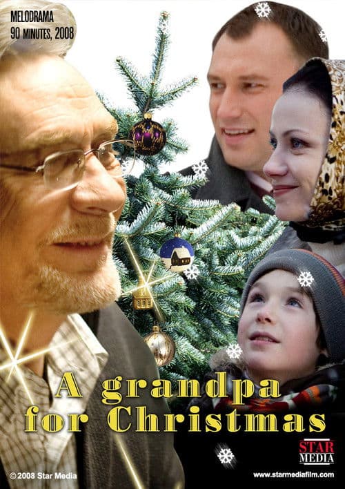 A grandpa for Christmas poster
