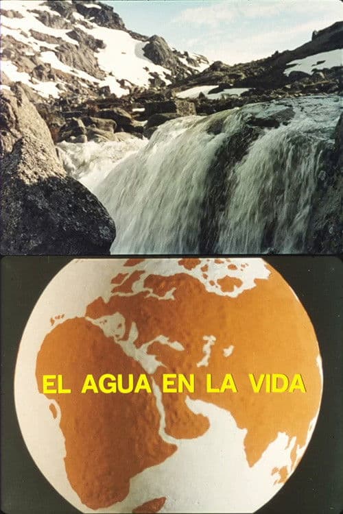 El agua en la vida poster
