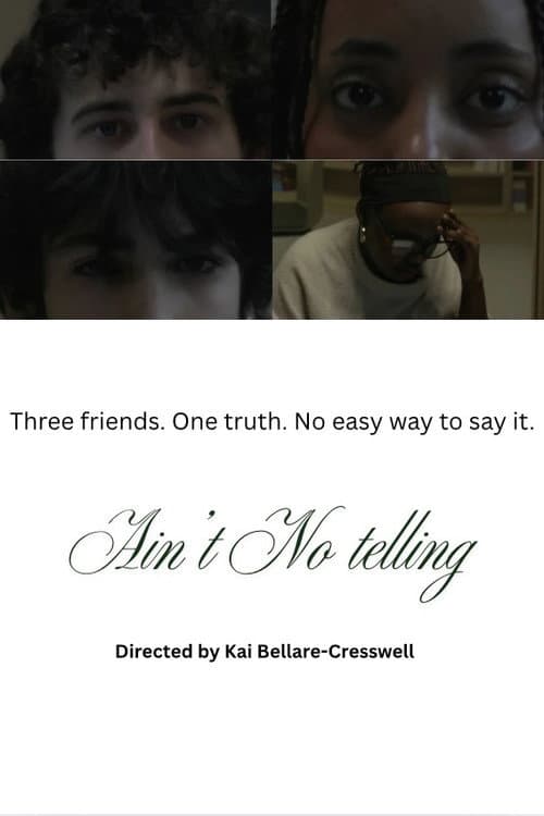 Ain't No Telling poster