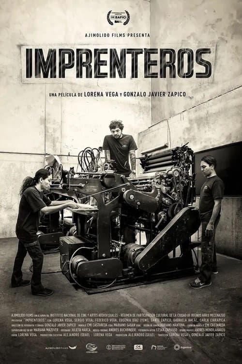 Imprenteros poster