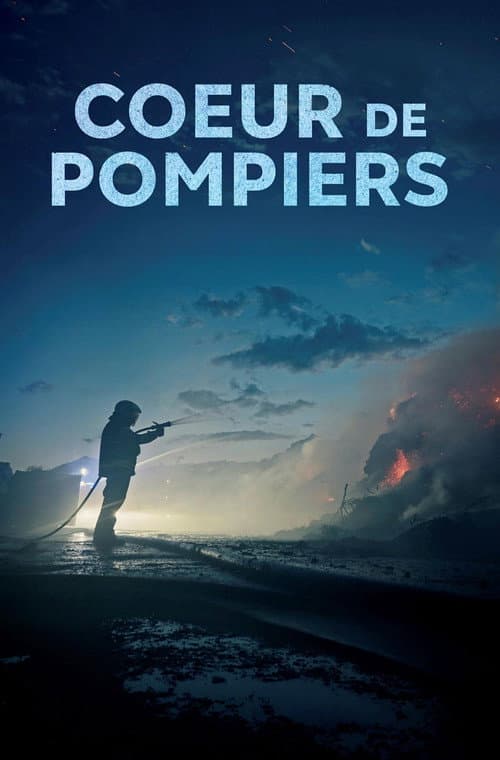 Coeur de pompiers poster