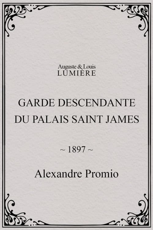 Garde descendante du Palais Saint James poster