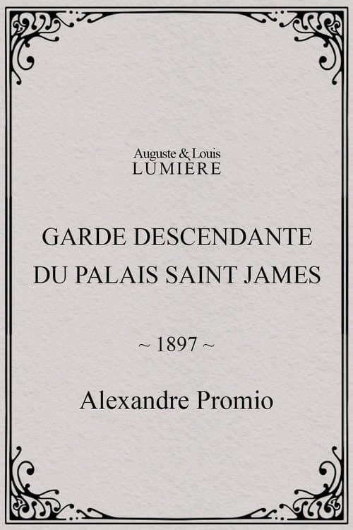 Garde descendante du Palais Saint James