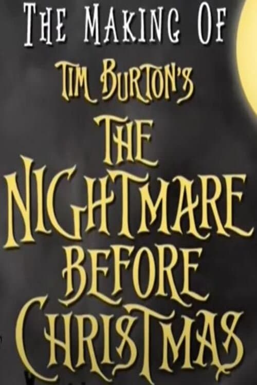The Making of Tim Burton's 'The Nightmare Before Christmas' poster