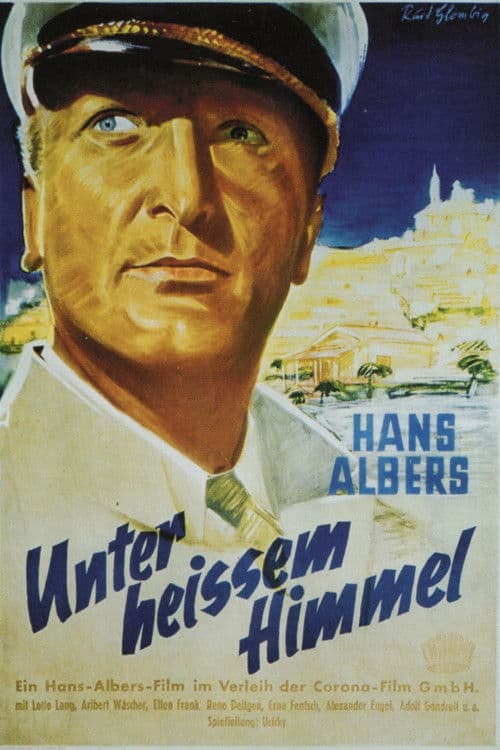 Unter heißem Himmel poster