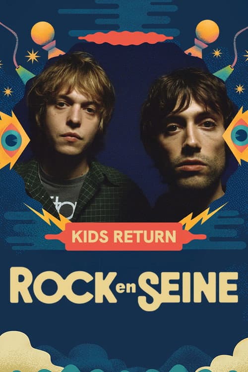 Kids Return - Rock en Seine 2025 poster