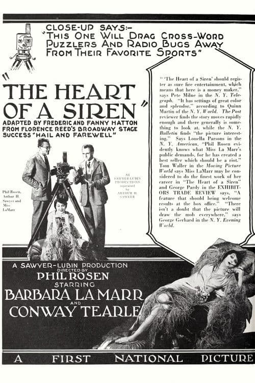 The Heart of a Siren poster