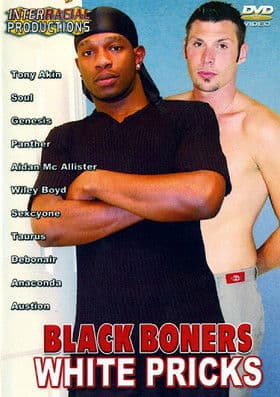 Black Boners White Pricks poster