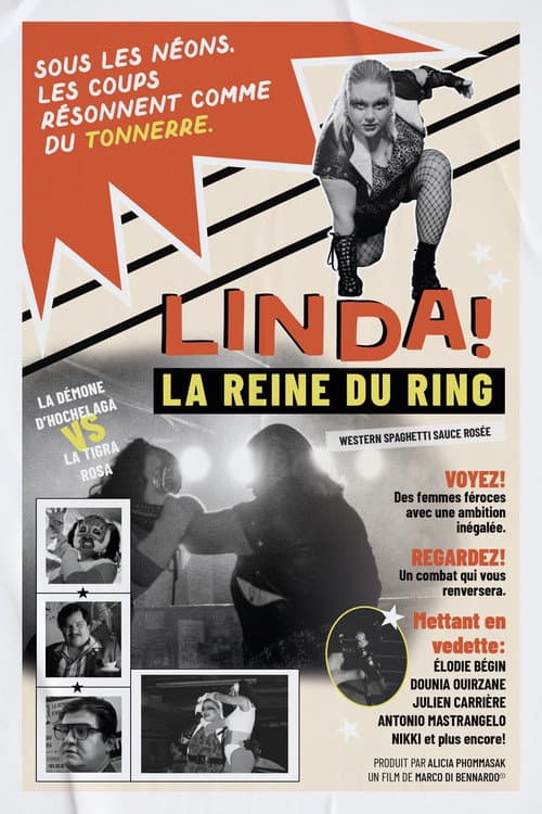 Linda! La reine du ring poster