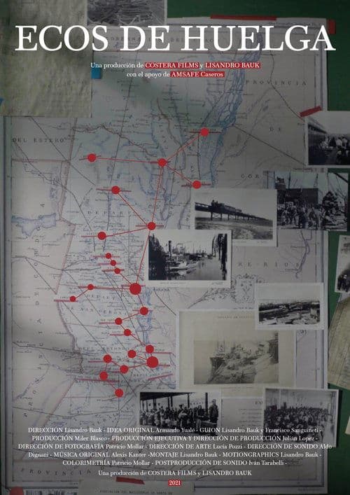 Ecos de huelga poster