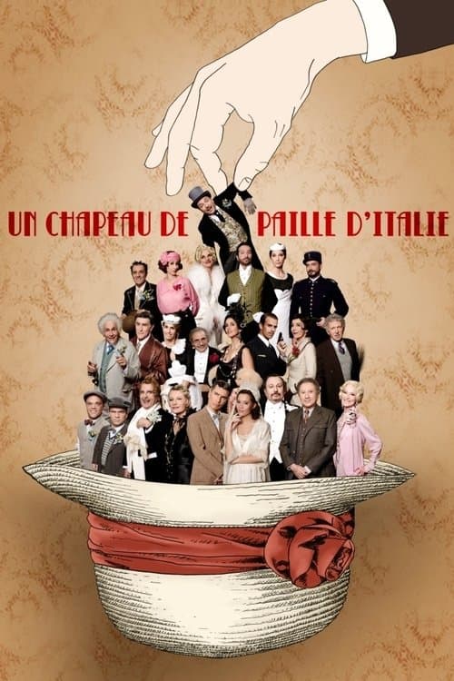 Un chapeau de paille d'italie poster