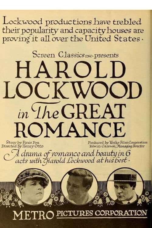 The Great Romance poster