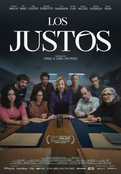 Los justos poster