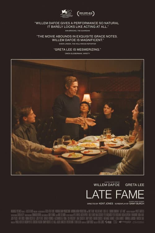 Late Fame poster
