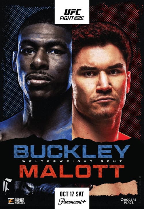 UFC Fight Night 291: Buckley vs. Malott poster