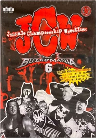 JCW Bloodymania 6 poster