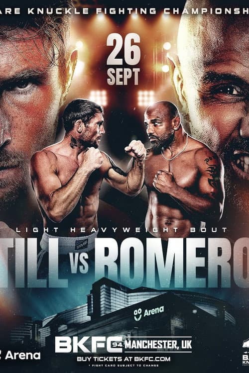 BKFC 94 Manchester: Till vs. Romero poster