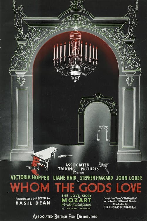 Whom the Gods Love: The Original Story of Mozart and His Wife poster