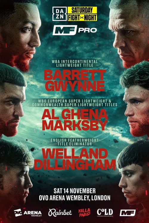 Zelfa Barrett vs. Gavin Gwynne poster