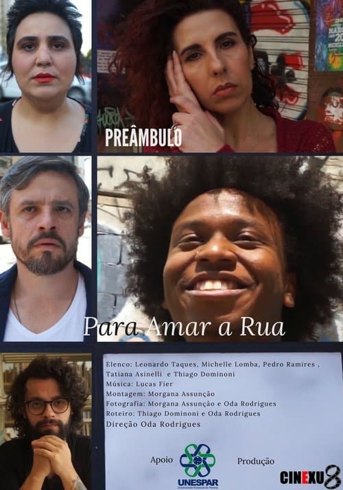Preâmbulo Para Amar a Rua poster