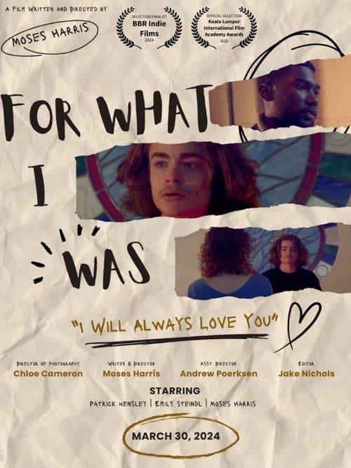 For What I Was poster