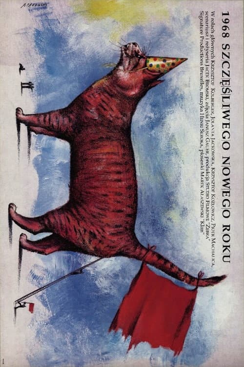 1968. Happy New Year poster