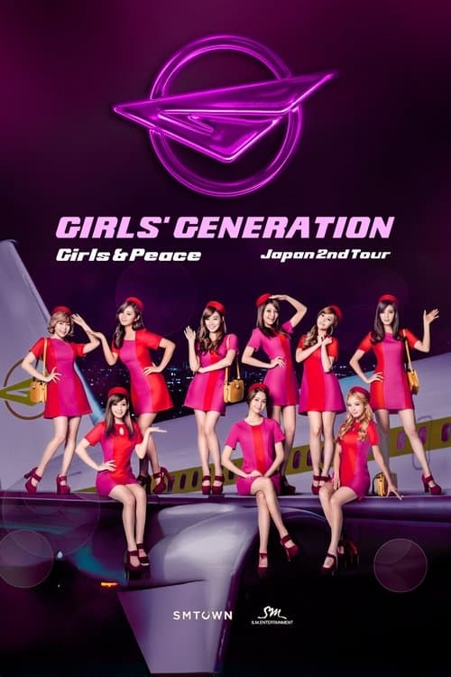 Girls' Generation ~Girls & Peace~ Japan 2nd Tour poster