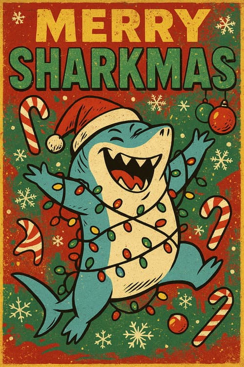 It’s Jeff & the Avengers: Merry Shark-Mas poster