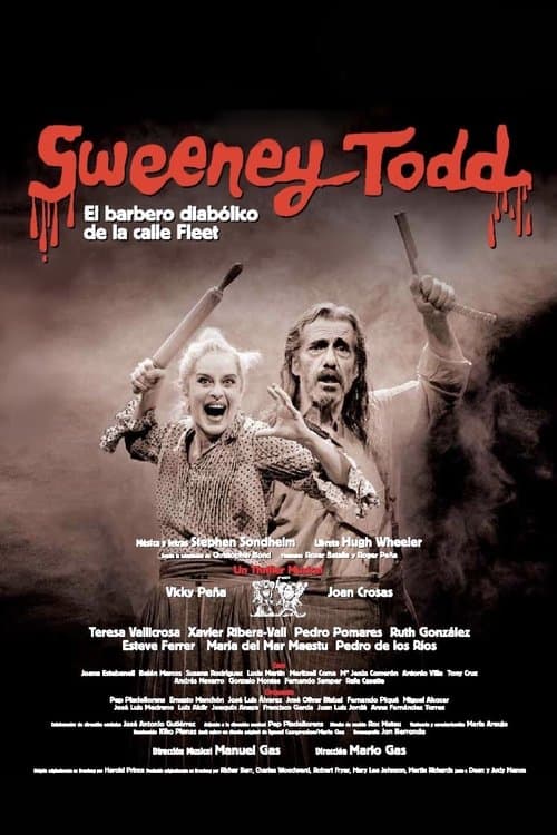 Sweeney Todd: The Demon Barber of Fleet Street poster