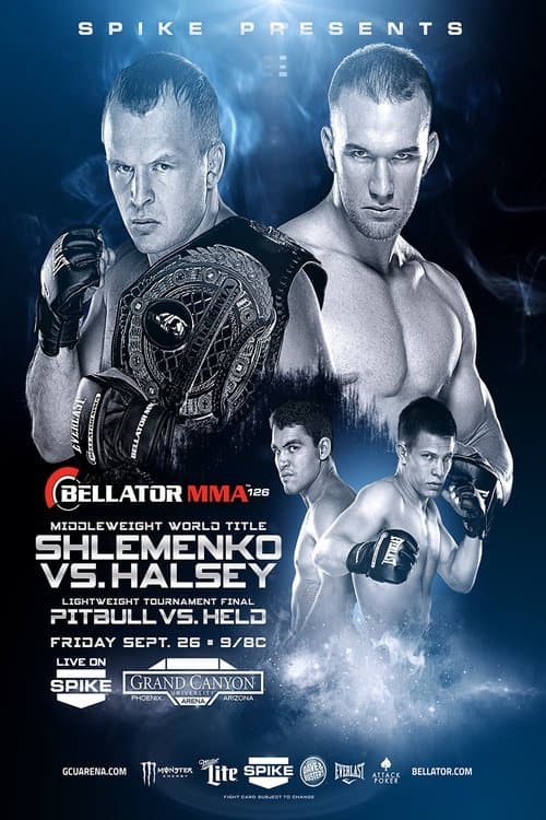 Bellator 126 poster