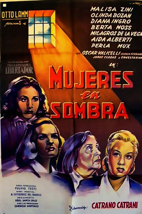 Mujeres en sombra poster