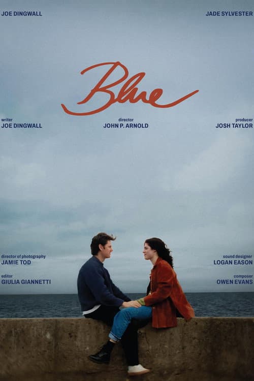 Blue poster