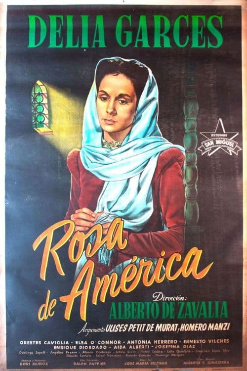 Rosa de América poster