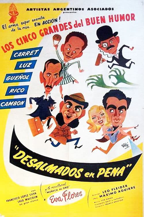 Desalmados en pena poster