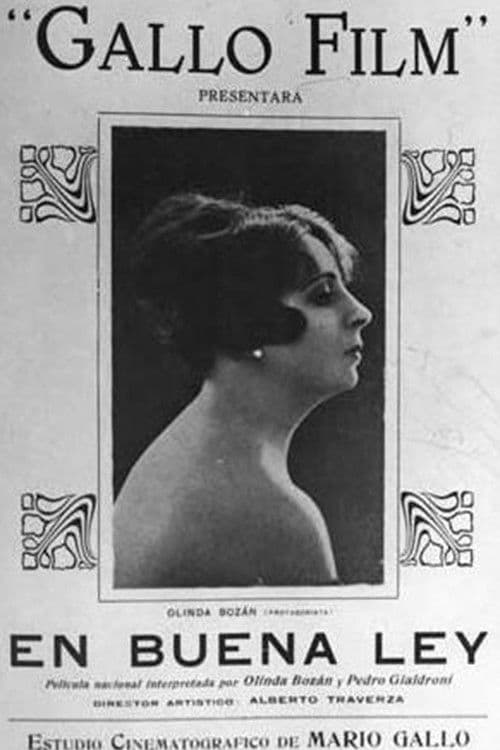 En buena ley poster