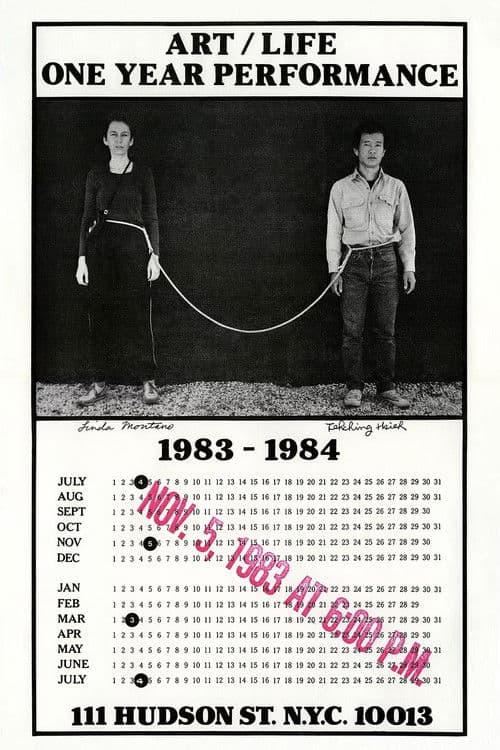 One Year Performance 1983-1984 (Rope Piece) poster
