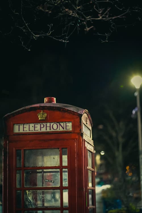 The phone poster