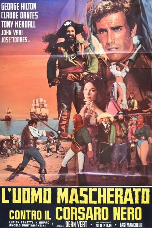 L'uomo mascherato contro il corsaro nero poster