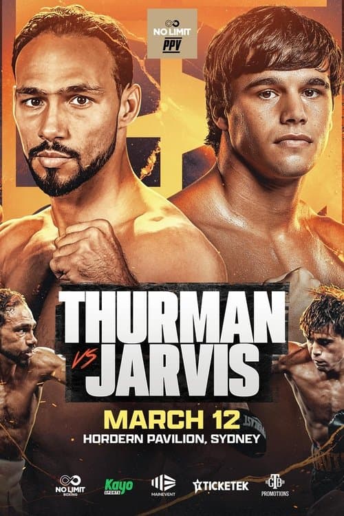 Keith Thurman vs. Brock Jarvis poster