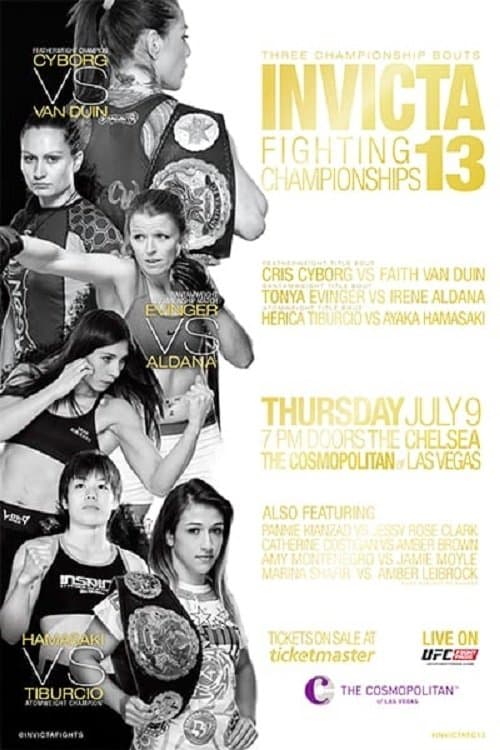 Invicta FC 13: Cyborg vs. Van Duin poster