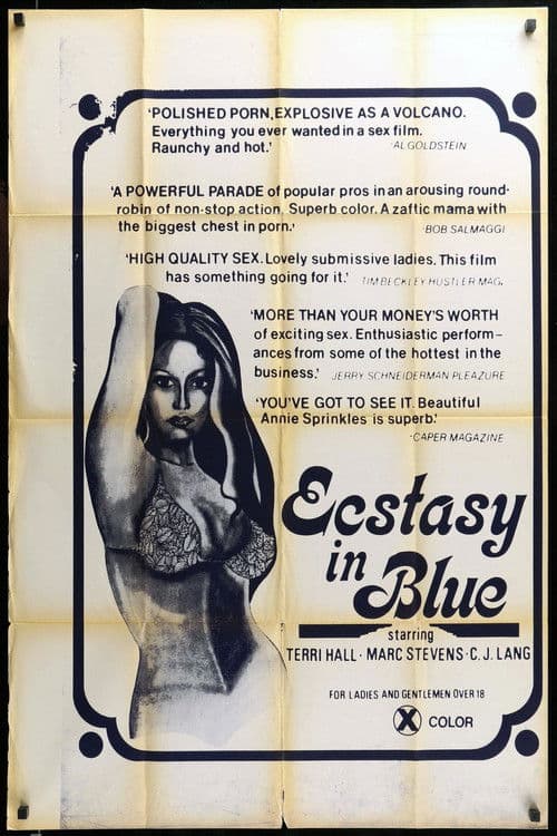 Ecstasy in Blue poster