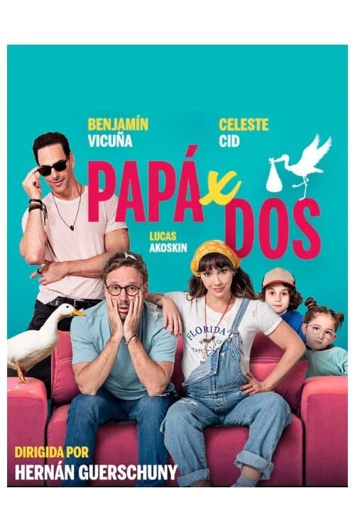 Papá x dos poster