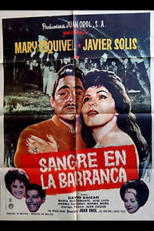 Sangre en la barranca poster