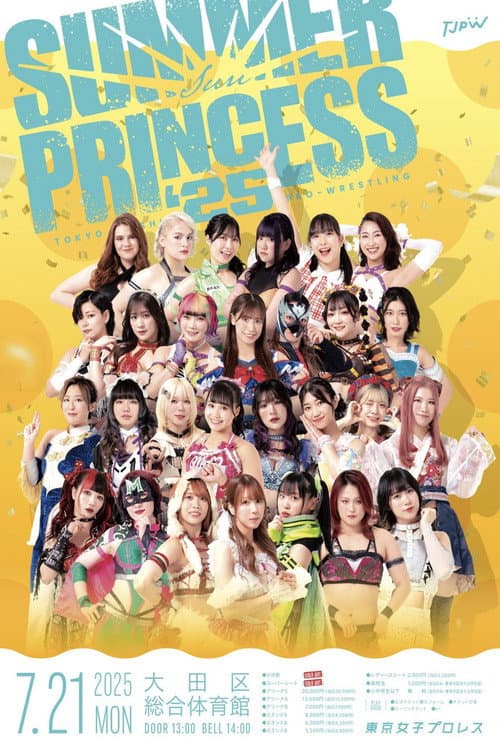 TJPW Summer Sun Princess '25 poster